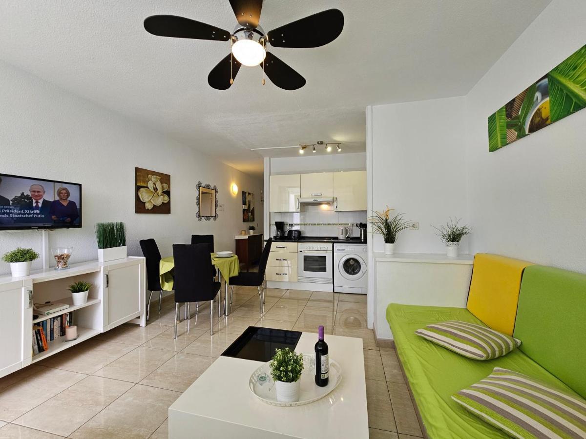 Casa Palmera 3 Only 150 Metres To The Beach, Heated Pool, Wifi, Sat-Tv, Balcony Arona  Exterior photo